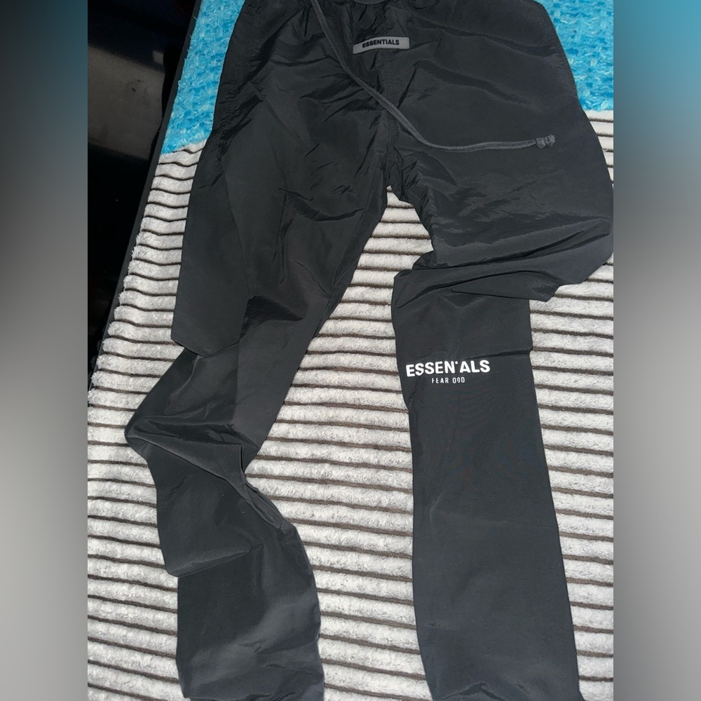Essentials black pants like new XXS